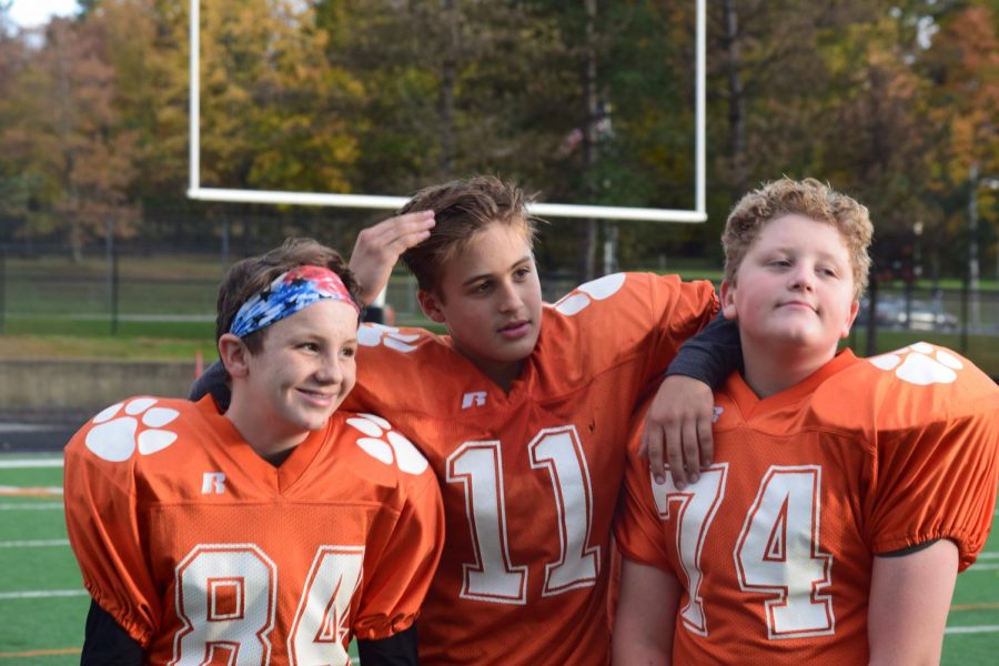 Progression of 7th grade football team