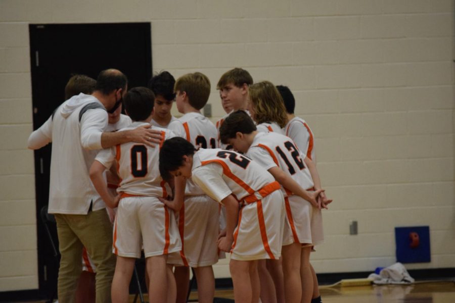 Seventh grade boys basketball beat Beachwood by one point