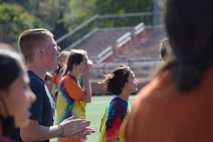 8th graders raise over $2,000 for pediatric cancer research while playing kickball