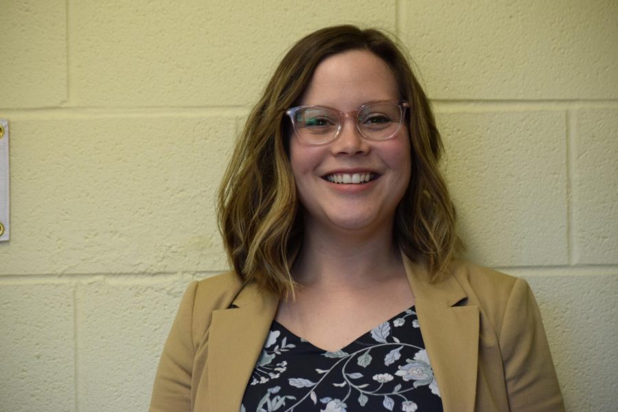 Mrs. Klodor on the day of her award ceremony.