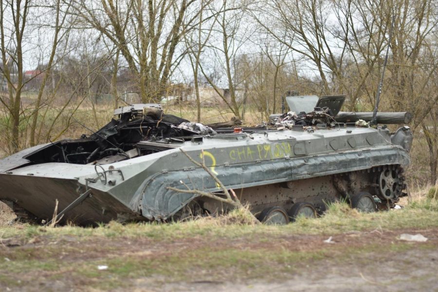 Destroyed+Russian+tank+in+Ukraine