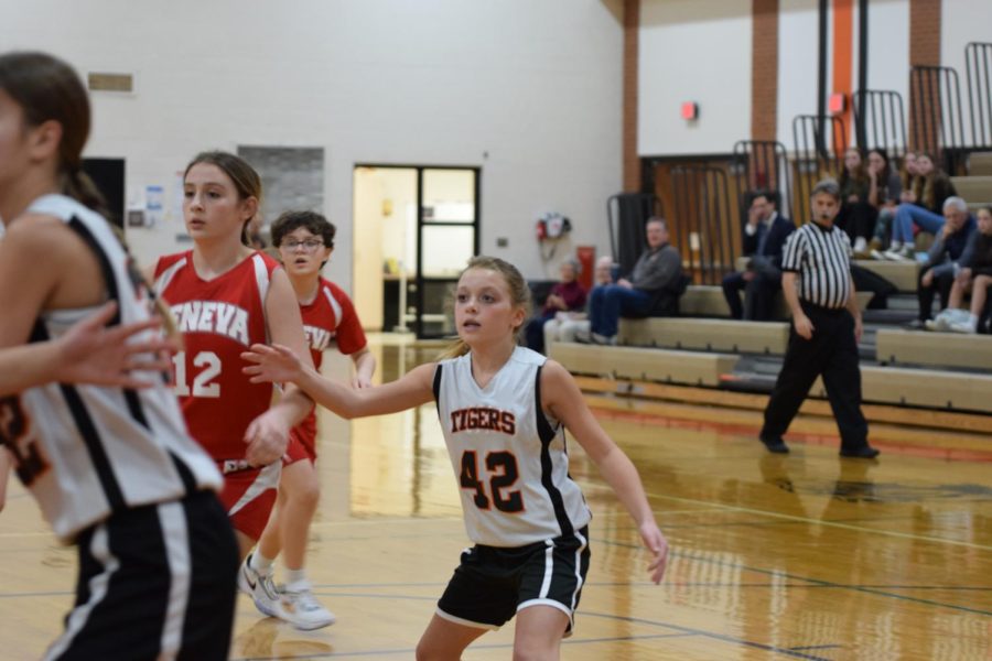 Girls Basketball beat Geneva on Jan. 26