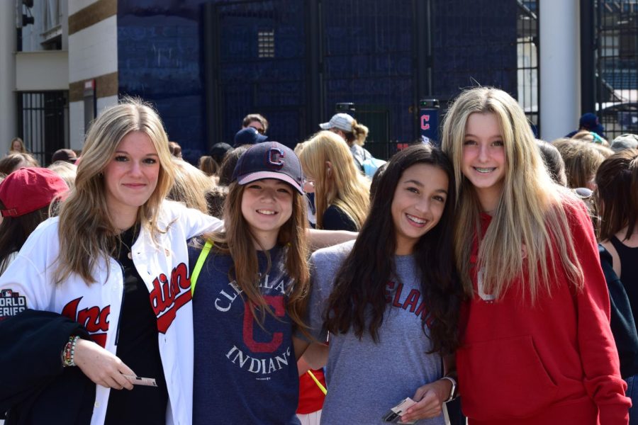 Seventh Graders Travel to Guardians Game for Stem Day