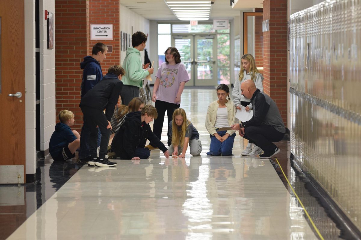 Seventh graders launch skimmers in Project Lead the Way