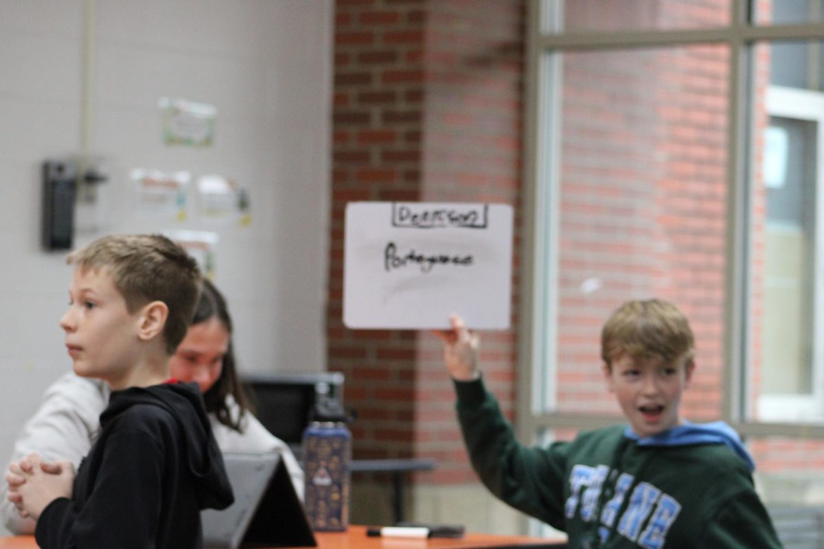 Seventh graders enjoy Trivia experience